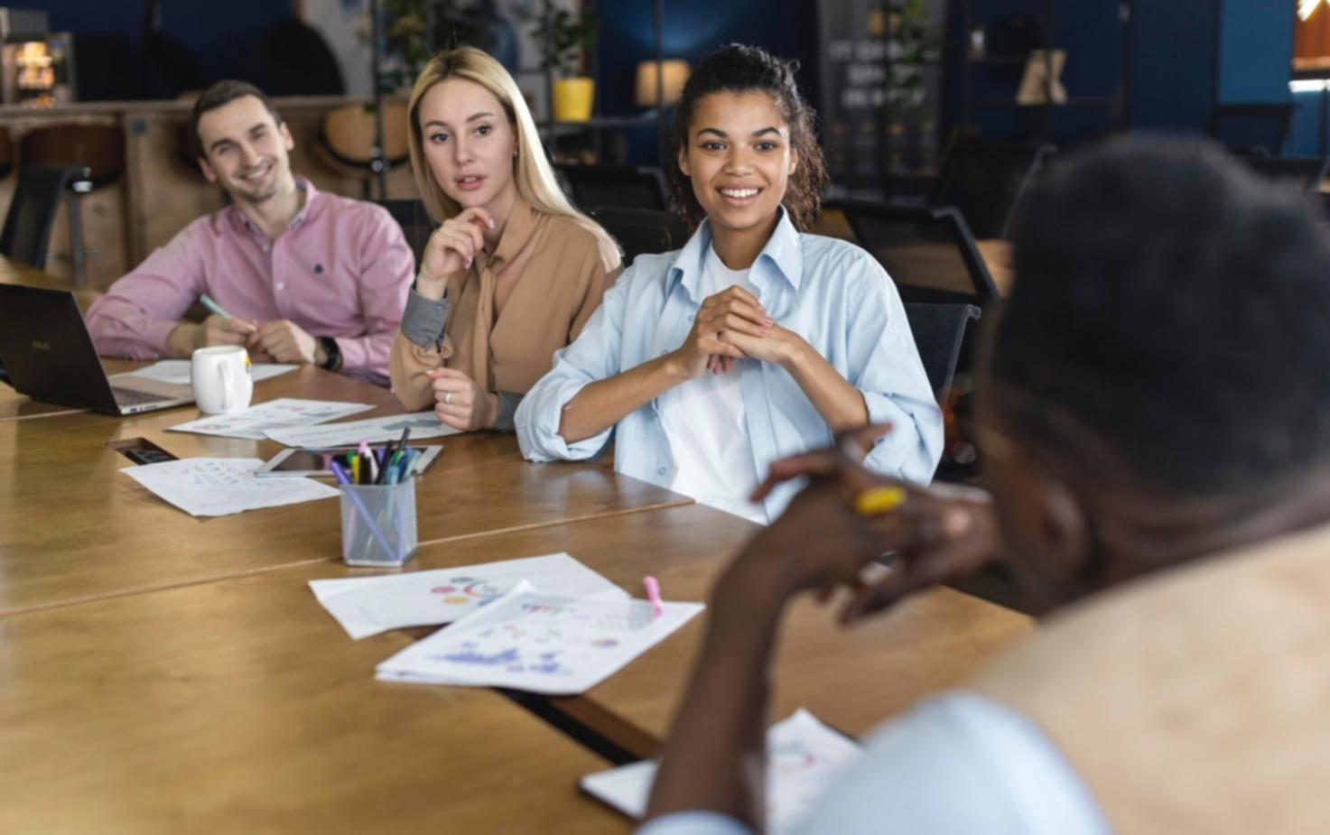 Environnement de travail collaboratif moderne